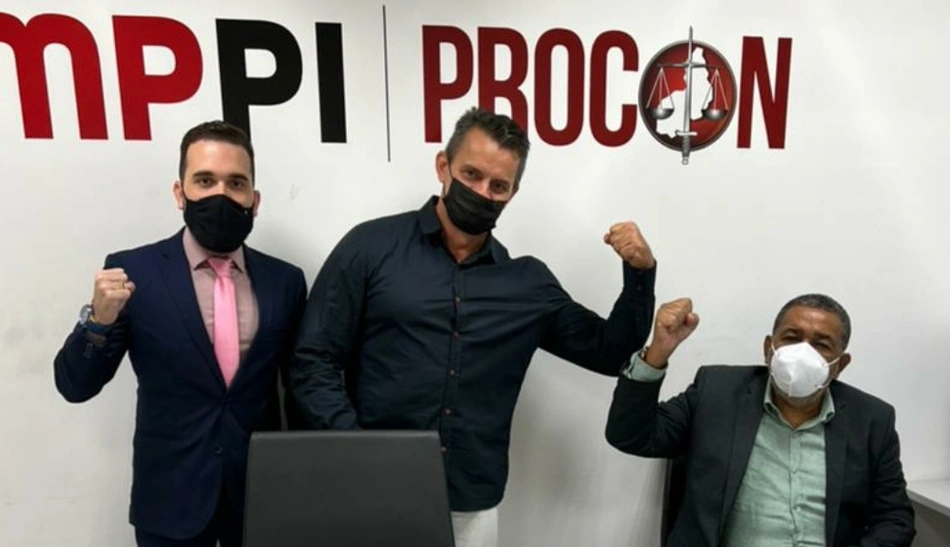 Empresário Demóstenes Ribeiro no Ministério Público do Piauí