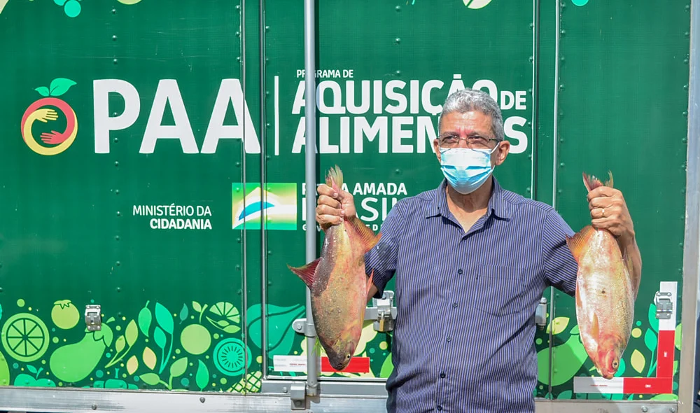 Entrega de peixes