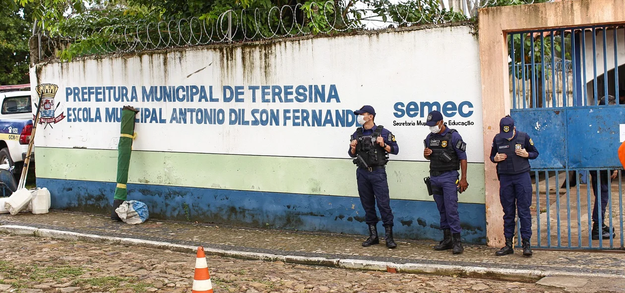 Escola Municipal Antonio Dilson Fernandes está servindo como abrigo