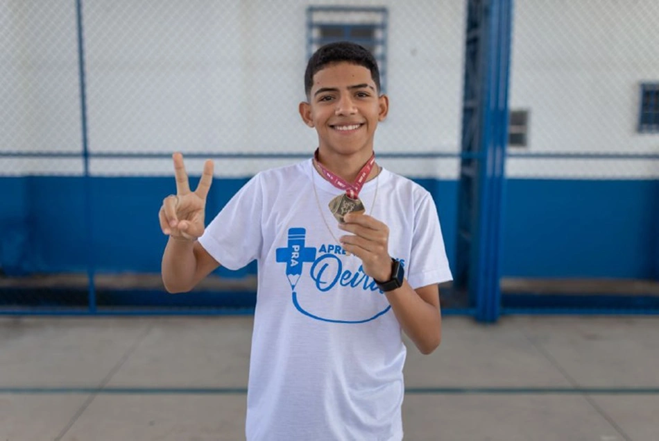 Estudante Igor Gabriel Oliveira da Silva