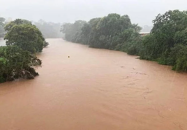 Fortes chuvas em Minas Gerais