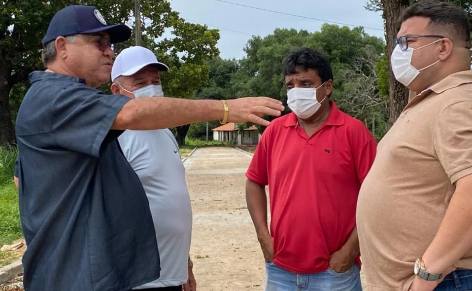 João Mádison visitou as obras