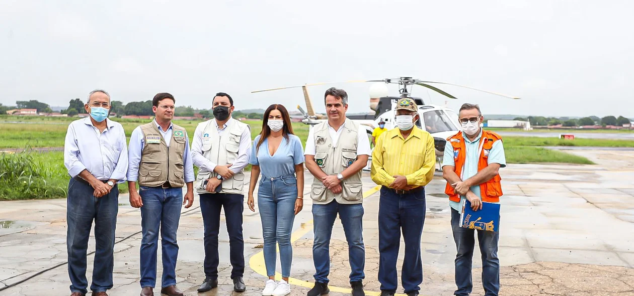 Ministros Ciro Nogueira e João Roma em Teresina