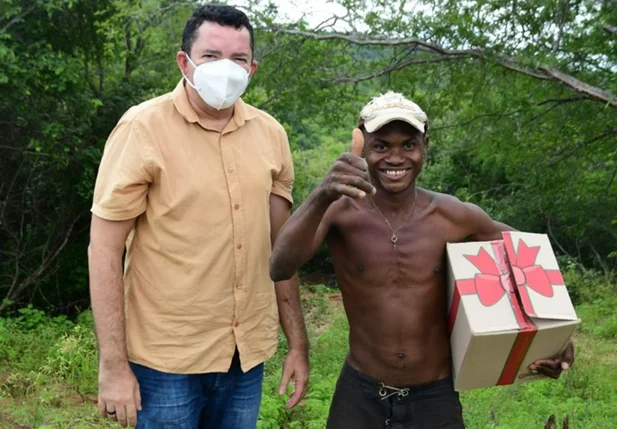 Moradores da comunidade Miroró foram beneficiados