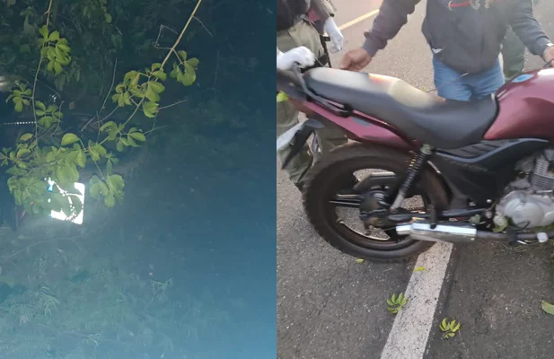 Motocicleta do casal