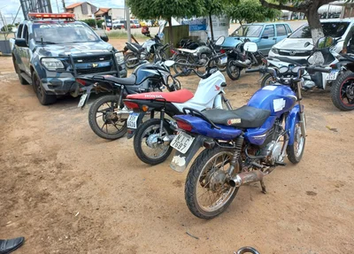 Motocicletas apreendidas