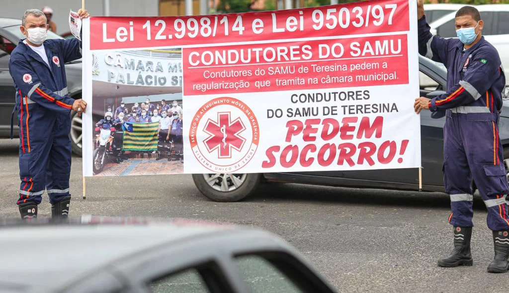 Motoristas do SAMU cobram regulamentação da categoria