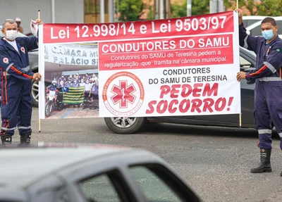 Motoristas do SAMU cobram regulamentação da categoria
