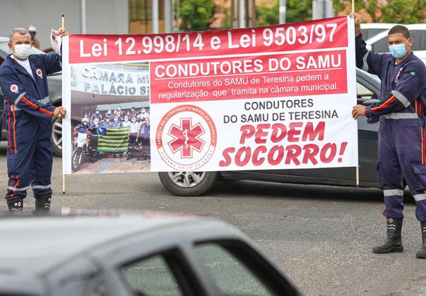 Motoristas do SAMU cobram regulamentação da categoria