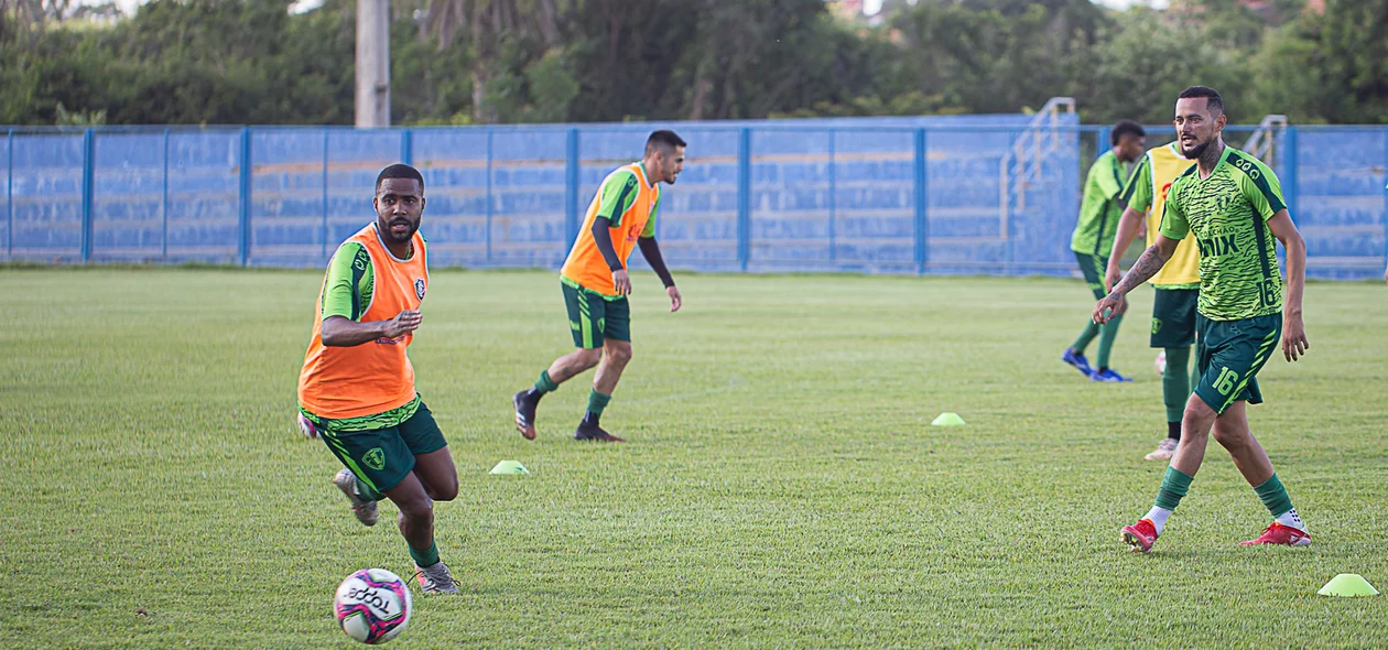 O treino aconteceu na zona sul