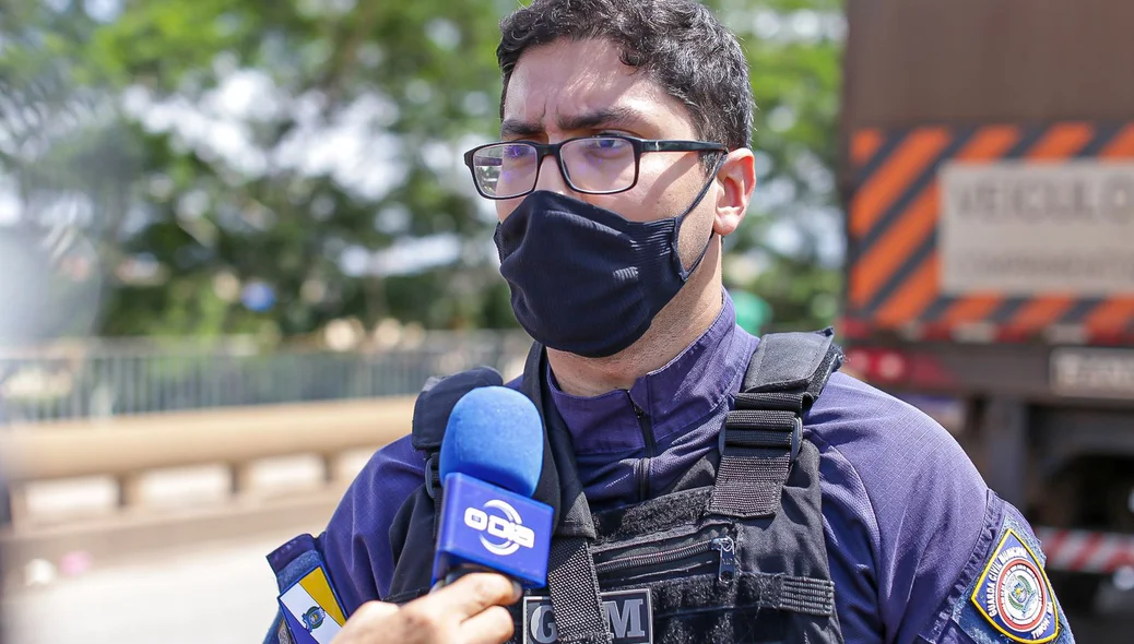 Olavo Junior, GCM de Timon, responsáveis por iniciar o resgate