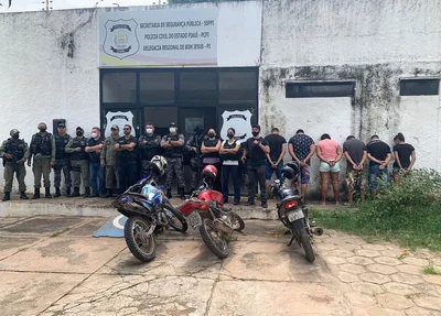 Operação prendeu seis pessoas acusadas de tráfico em Bom Jesus