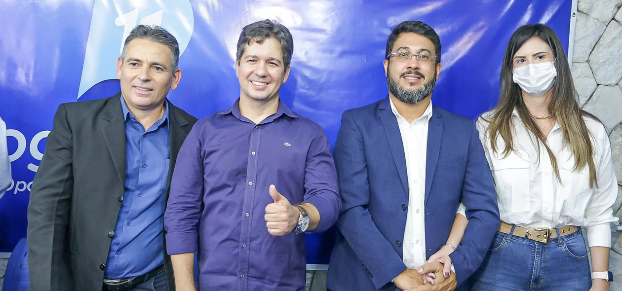 Pádua Araújo, Samuel Silveira, Telmo Neves e Isadora Veras se filiam ao Progressista