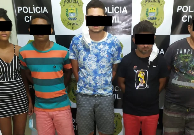 Presos pela Polinter em Teresina