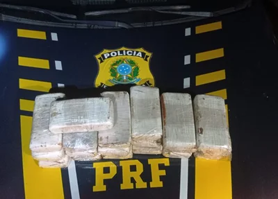 PRF apreende carga de crack avaliada em R$ 190 mil no Sul do Piauí