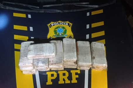 PRF apreende carga de crack avaliada em R$ 190 mil no Sul do Piauí