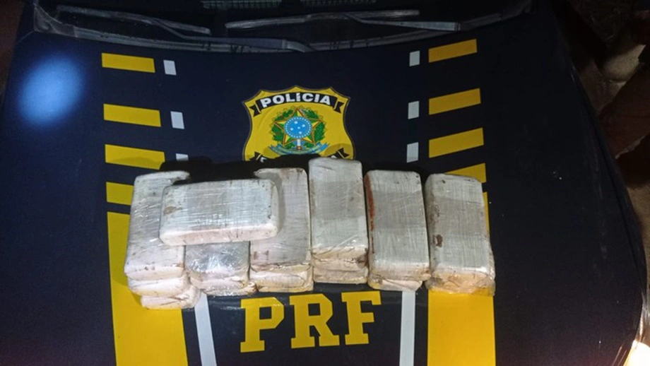 PRF apreende carga de crack avaliada em R$ 190 mil no Sul do Piauí