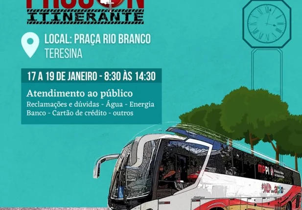 Procon Itinerante inicia atendimento na Praça Rio Branco nesta segunda-feira (17)