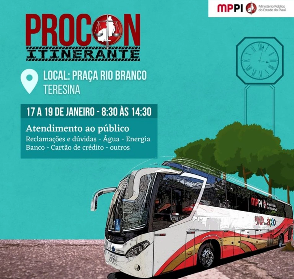 Procon Itinerante inicia atendimento na Praça Rio Branco nesta segunda-feira (17)