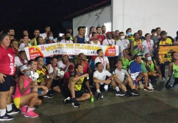 Prova de atletismo em Floriano