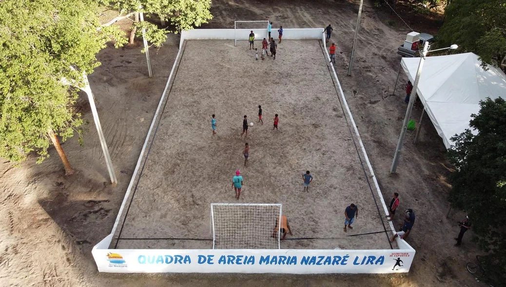 Quadra de areia Maria Nazaré Lira