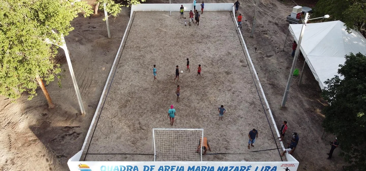 Quadra de areia Maria Nazaré Lira