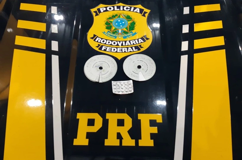 Rebite apreendido pela PRF em Valença do Piauí