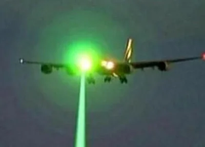 Registrados dez incidentes com uso de canetas laser apontadas para aviões no Piauí em 2021