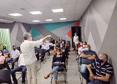 Reunião do Cidadania, realizado neste sábado (08)