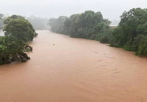 Rio Paraopeba, em Brumadinho