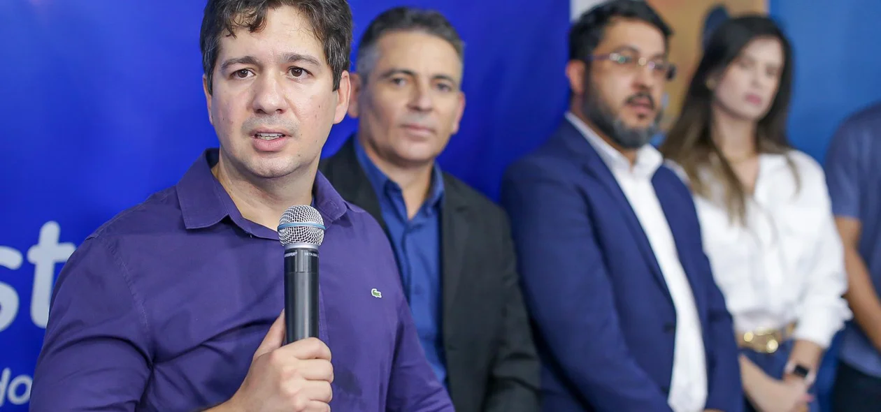 Samuel Silveira falou durante sua filiação