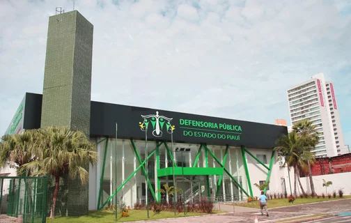 Sede da Defensoria Pública do Piauí, em Teresina
