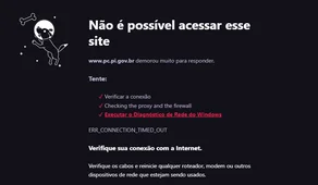 Sites do Governo do Piauí sofrem ataques de hackers