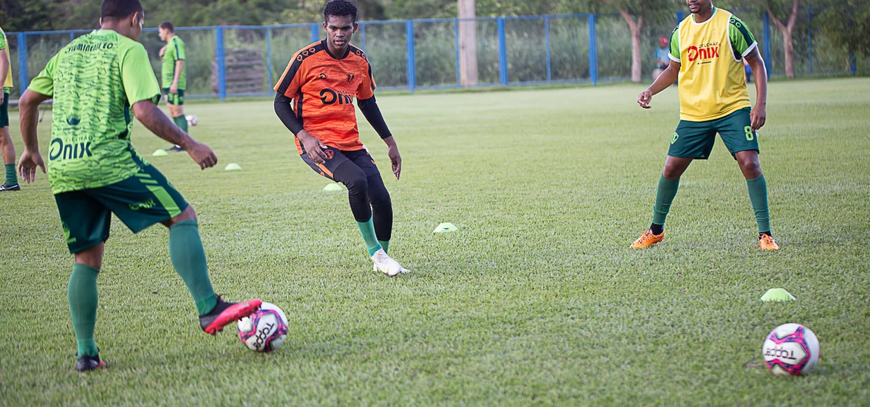 Treino do Fluminense do Piauí