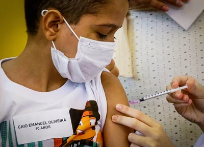 Vacinação infantil contra a covid