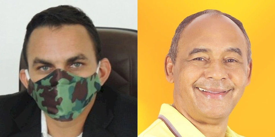 Vereador Rodrigo Rocha e prefeito Zé Luís