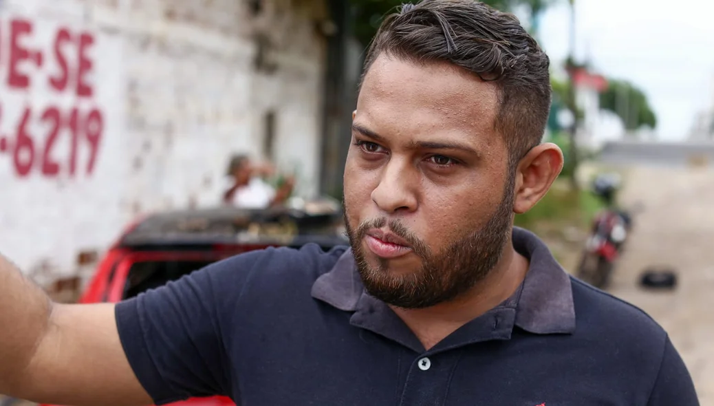 Wyllas Brito, Motorista de aplicativo