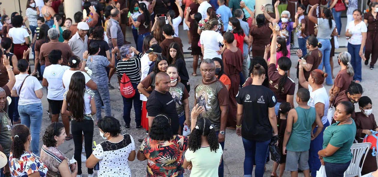 A procissão ocorre após dois anos de pandemia
