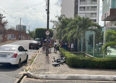 Acidente entre carro e moto deixa uma pessoa morta no bairro Horto