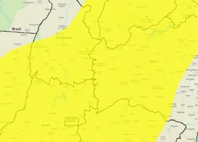 Alerta Amarelo de baixa umidade neste domingo (16)