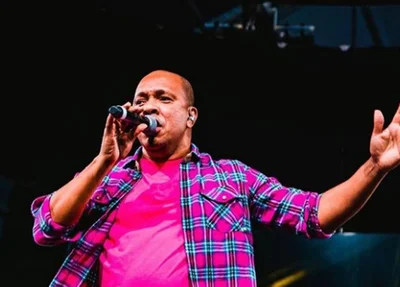 Anderson Leonardo, vocalista do grupo Molejo