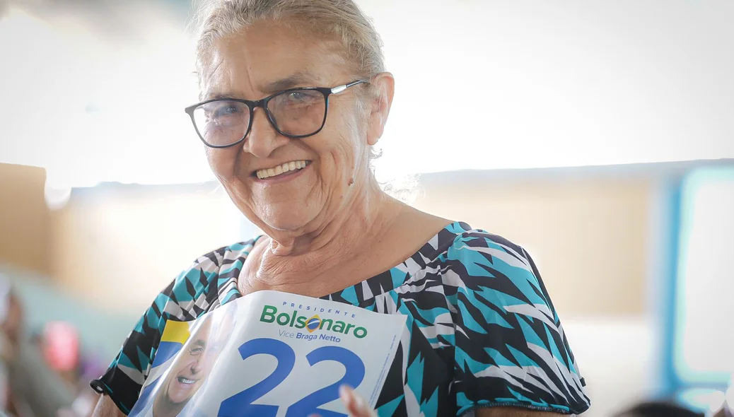 Apoiadora de Bolsonaro