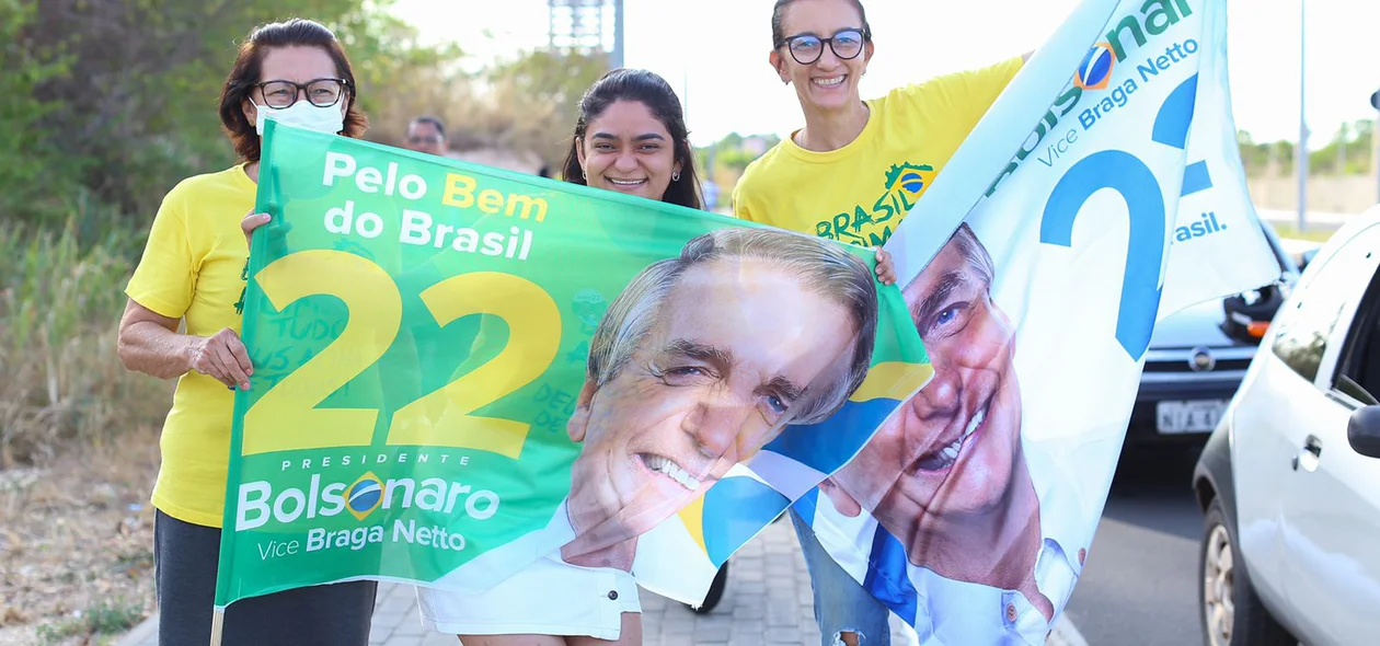 Apoiadoras de Bolsonaro