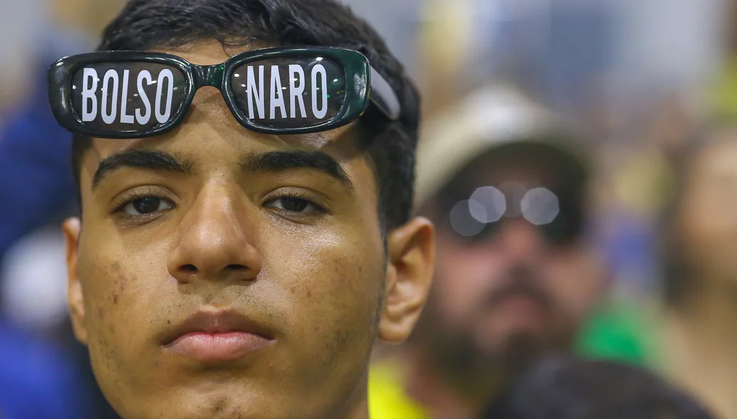 Apoiador do presidente Bolsonaro