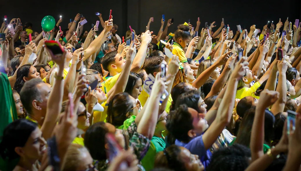 Apoiadores do Presidente Jair Bolsonaro
