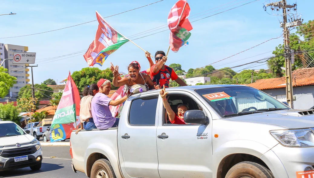 Apoiadores do PT em Teresina