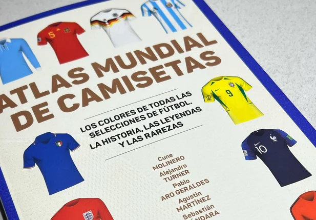 Atlas Mundial de Camisetas das Seleções