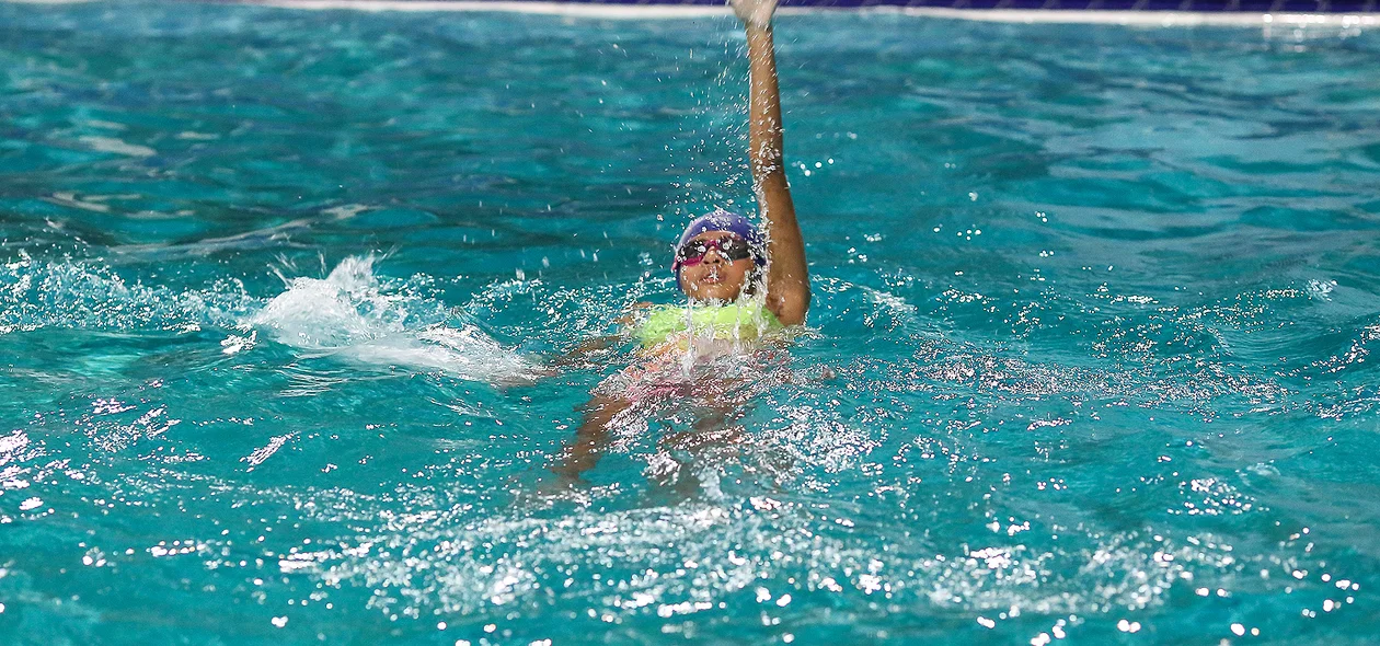 Atleta de natação do Círculo Militar