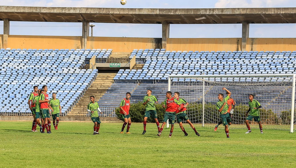 Atletas do Fluminense-PI sub-20