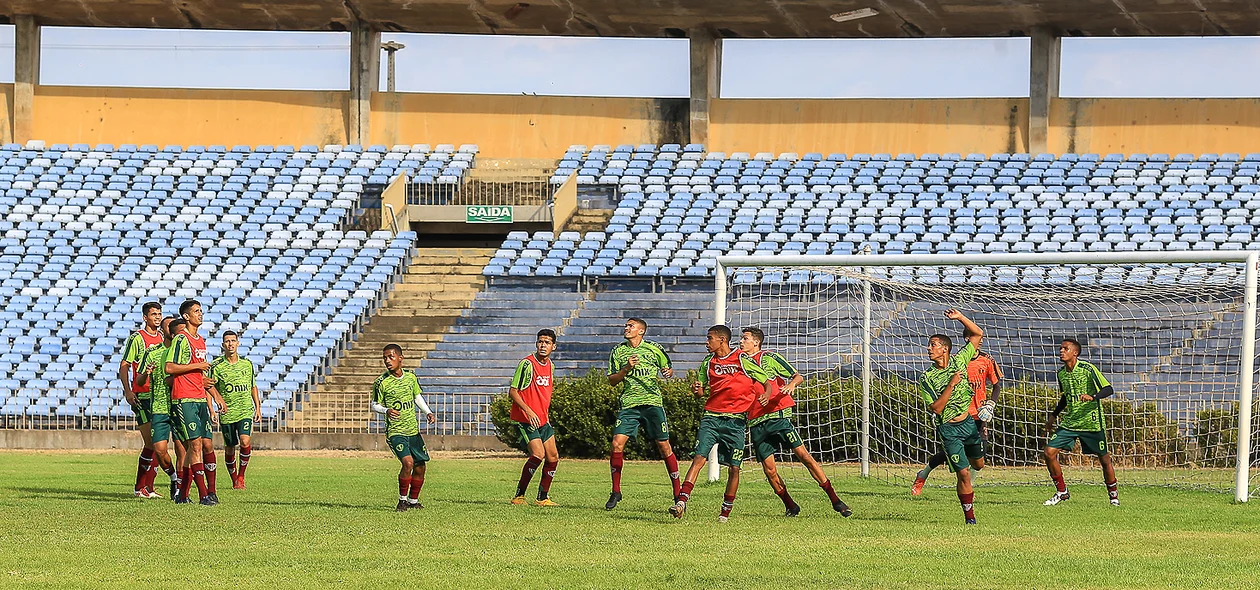 Atletas do Fluminense-PI sub-20